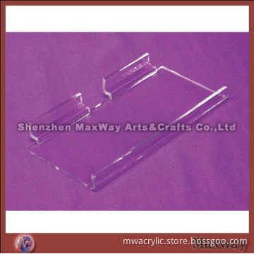 Pure Clear Wall Mounted Acrylic Display Tray